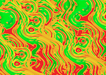 green yellow geometric shape background. Green pattern design image.