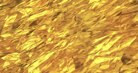 Golden foil background. Gold texture 3D rendering image 3D rendering 3D illustration