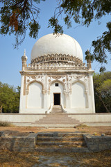 dome of seven tombs in seven tomb Hyderabad India