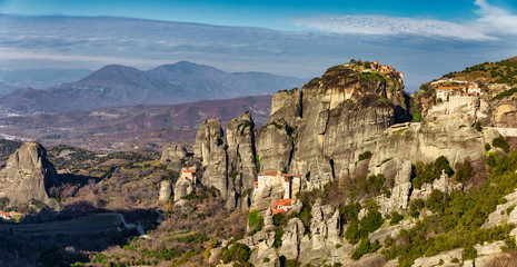 Fototapeta na wymiar Meteora - Griechenland - Kalambaka