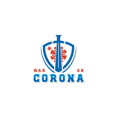 Corona Virus 2020. Corona Virus in Wuhan, China, Global Spread, and Concept of Icon of Stopping Corona Virus