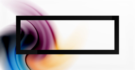 Abstract background, fluid mixing gradient liquid style colors composition. Vector Illustration For Wallpaper, Banner, Background, Card, Book Illustration, landing page
