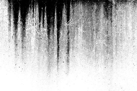 old aged weathered rough dirty concrete crack wall texture. black and white surface with grunge dust noise grain effect abstract for background.