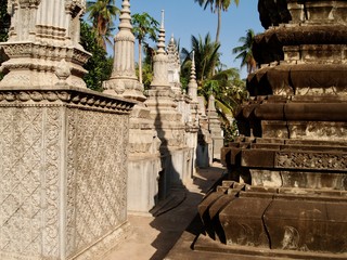 Burial Stupas, Phnom Penh, Cambodia