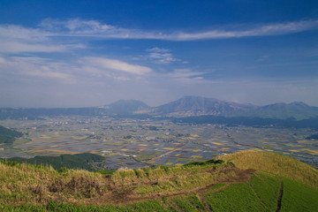 大観峰からの眺め