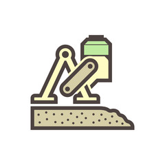 concrete machine icon