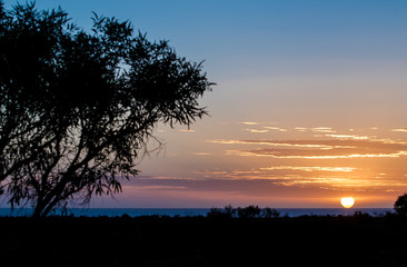 Fototapeta premium Sunrise, Exmouh, Western Australia