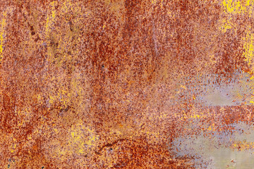 Old rusty metal as an abstract background