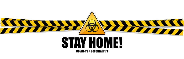 Obraz premium Stay home !