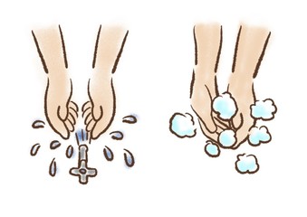 手洗い　イラスト