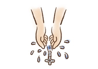 手洗い　イラスト