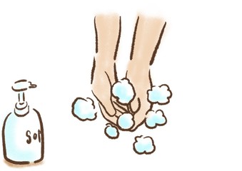 手洗い　イラスト