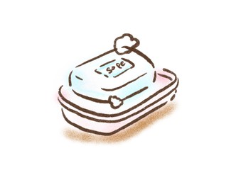石鹸　イラスト　