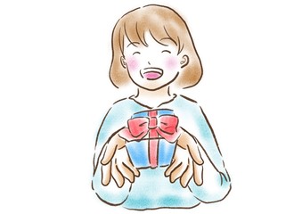 贈り物　プレゼント　ギフト　女の子