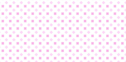 Simple pink floral pattern