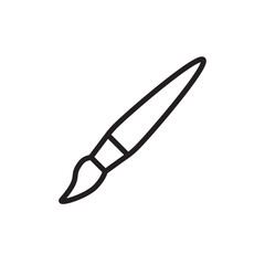 paint brush icon vector design template