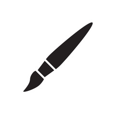 paint brush icon vector design template
