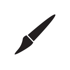 paint brush icon vector design template