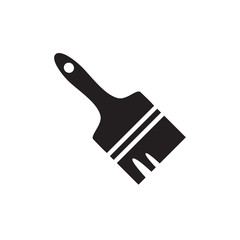paint brush icon vector design template