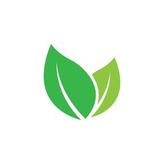 Leaf icon Vector Illustration design Logo