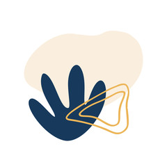 Abstract organic shapes,minimalist geometric and flowing elements, hand drawn lines in pastel colors.