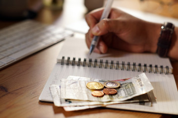 Fototapeta premium Financial freedom concept