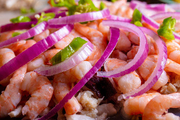 Ensalada de camarón