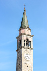 Remanzacco, Italy. Beautiful Architecture of Chiesa di San Giovanni Battista in Remanzacco.
