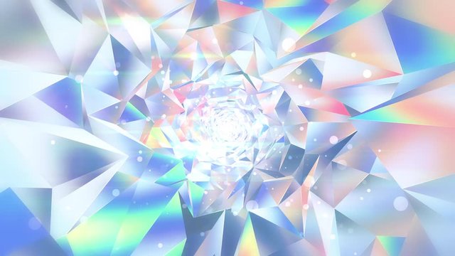 揺らめく宝石のトンネル - ダイヤモンド_1