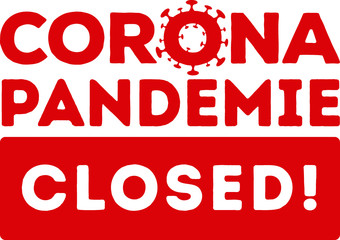 Corona closed