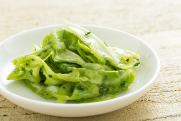 春キャベツのピクルス