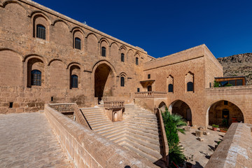 Artuklu, Mardin / Turkey June 10, 2018. Deyrulzafaran Monastery and Syriac Orthodox patriarchat (...