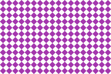 Fondo de rombos morados y blancos.