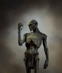 Goblin fantasy folklore creatures,3d rendering © Joe Therasakdhi