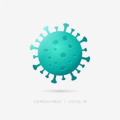 Coronavirus Covid-19 Color Vector Icon