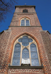 Horebeke East Flanders Belgium. Church at Geuzenhoek