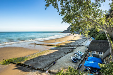 Shanklin is a popular seaside resort and civil parish on the Isle of Wight, England, located on Sandown Bay England.Shanklin Isle of Wight