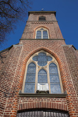 Fototapeta na wymiar Horebeke East Flanders Belgium. Church at Geuzenhoek
