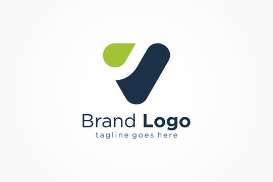 Abstract Letter V Logo. Geometric Rounded Triangle with Dot Liquid Water Drop. Usable for Business and Healthcare Medical Logos. Flat Vector Logo Design Template Element.