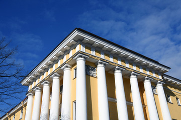 Architecture of Saint-Petersburg, Russia. Admiralty building.	