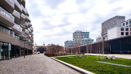 Wohnen am Hamburger Bahnhof in Berlin © spuno