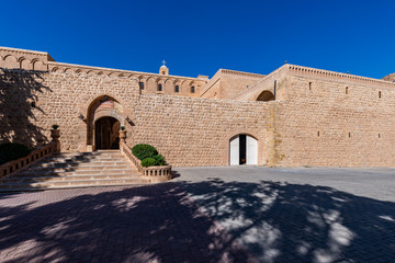 Artuklu, Mardin / Turkey June 10, 2018. Deyrulzafaran Monastery and Syriac Orthodox patriarchat (...