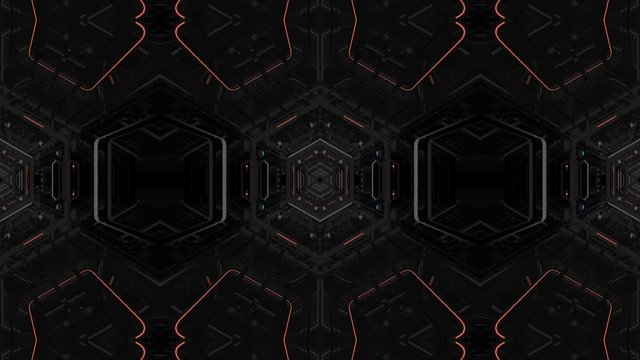 Hexa Scfi VJ Loops Background