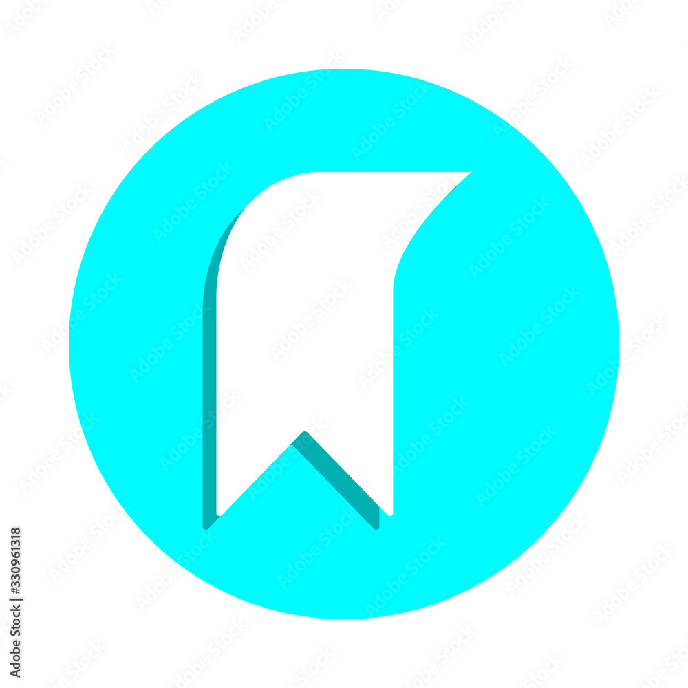Poster tab badge icon. simple glyph, flat vector of web icons for ui and ux, website or mobile application