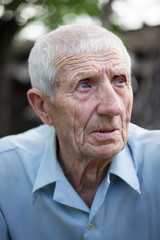 portrait senior man