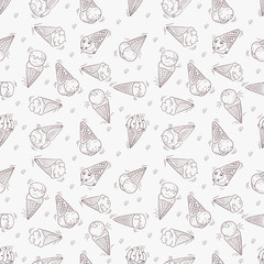 Seamless pattern.