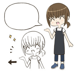 エプロン　女性　セット