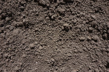 Background from the black earth lit by the sun