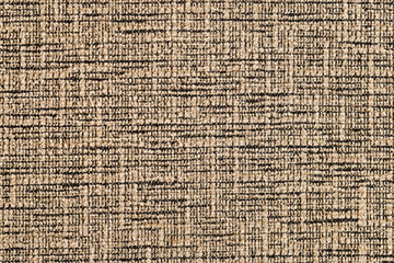 Texture of dark beige fabric close-up, fabric texture.