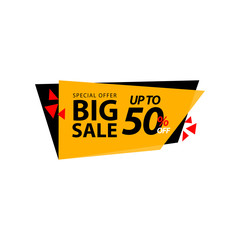 Special Offer Big Sale For Banner Sign And Promotion